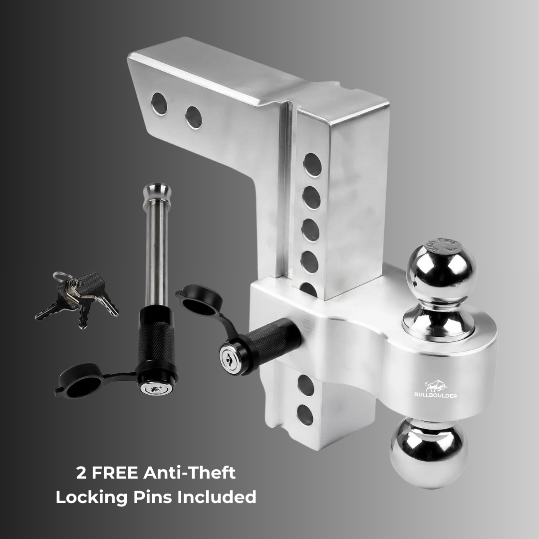 BullBoulder 8" Drop Hitch (2.5" Receivers)