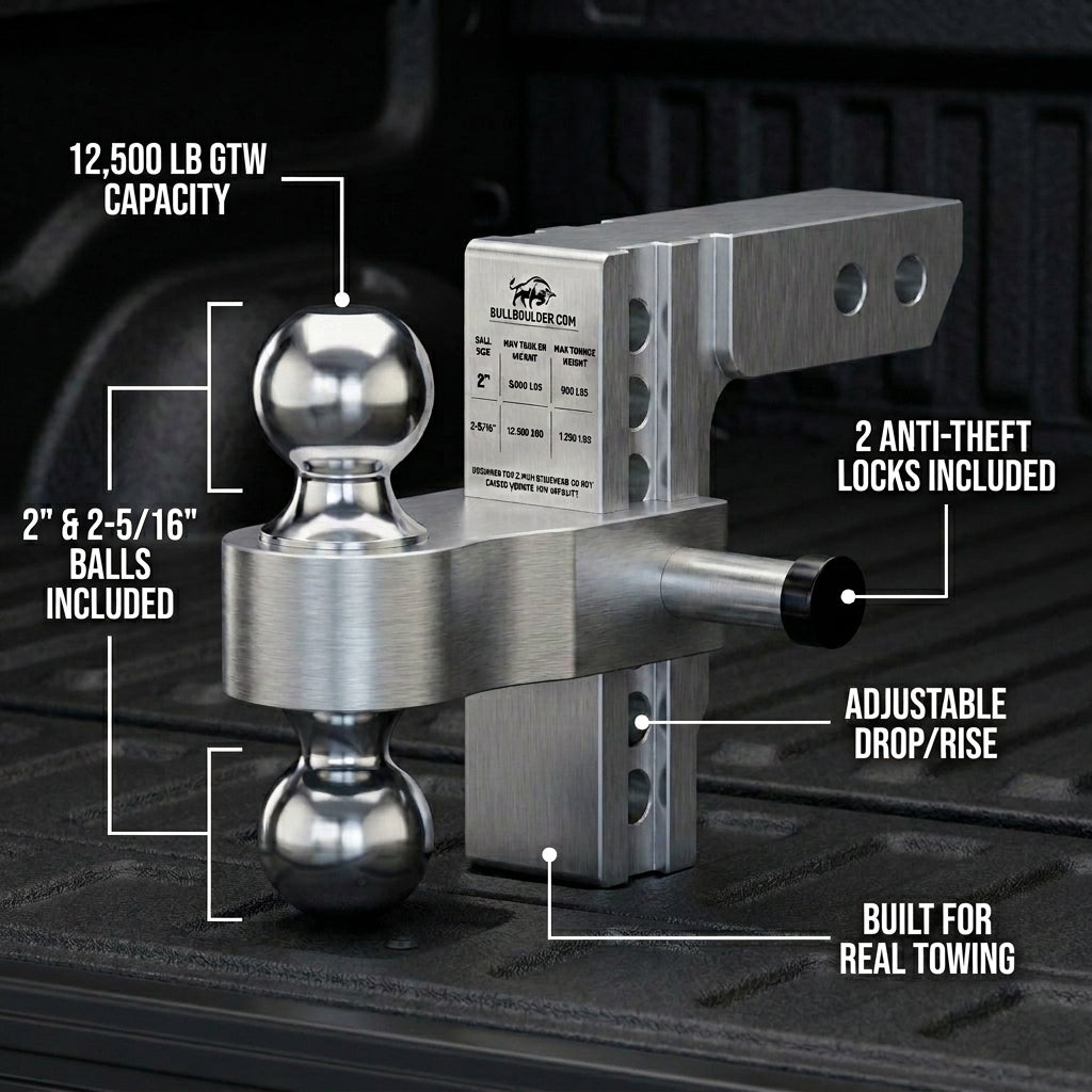 BullBoulder Drop Hitch