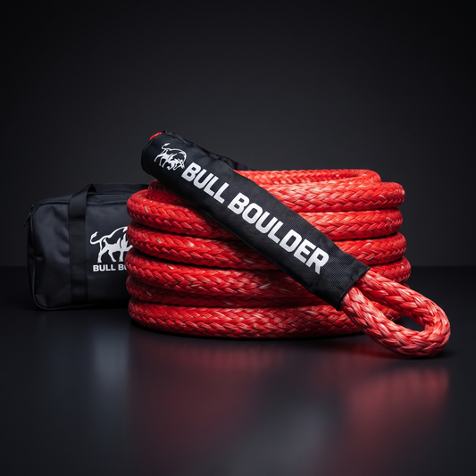 Bull Boulder Kinetic Recovery Rope — 1" x 30'