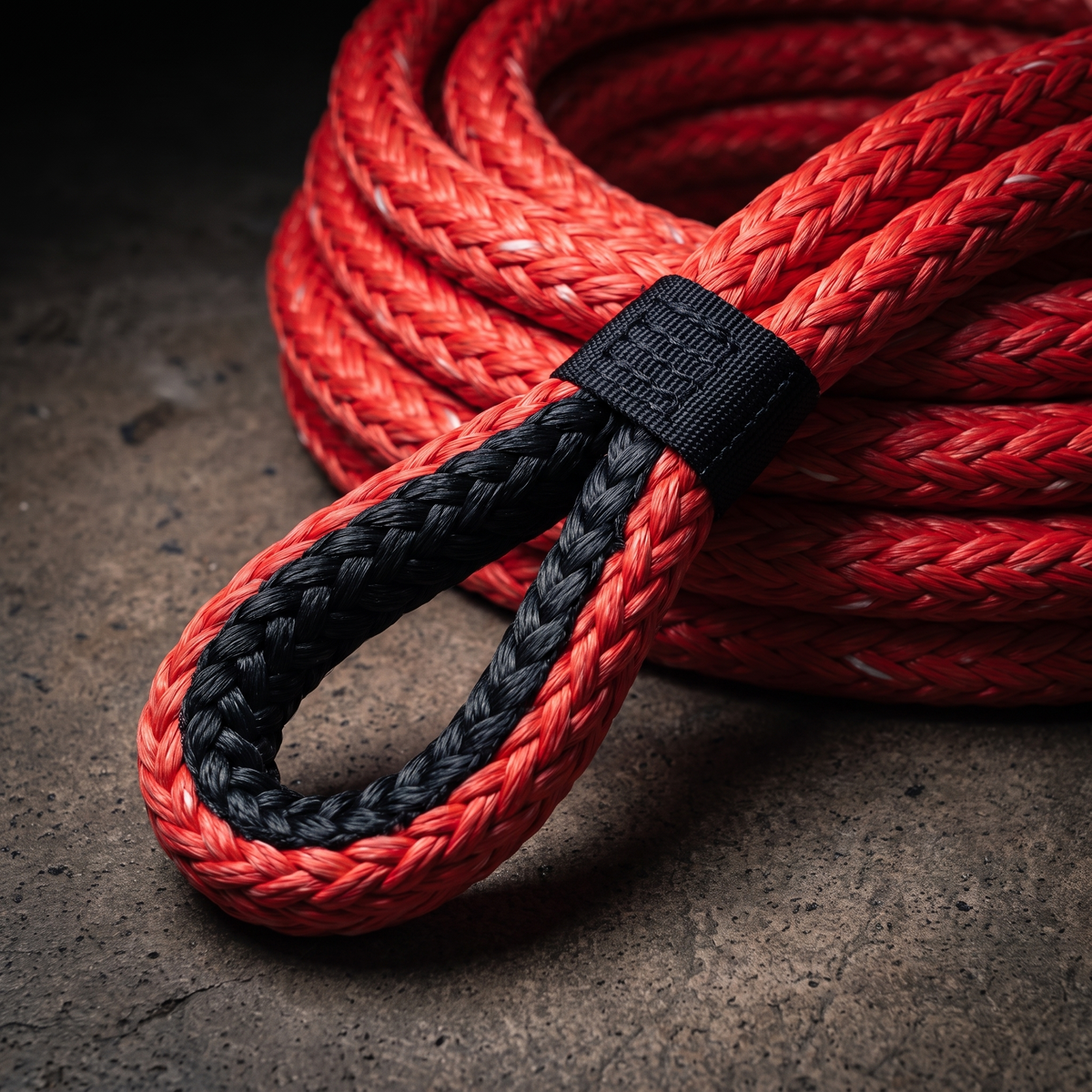 Bull Boulder Kinetic Recovery Rope — 1" x 30'