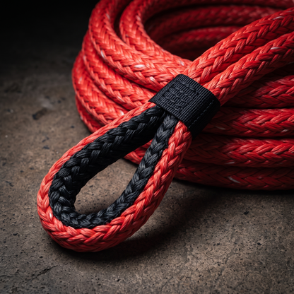 Bull Boulder Kinetic Recovery Rope — 1" x 30'