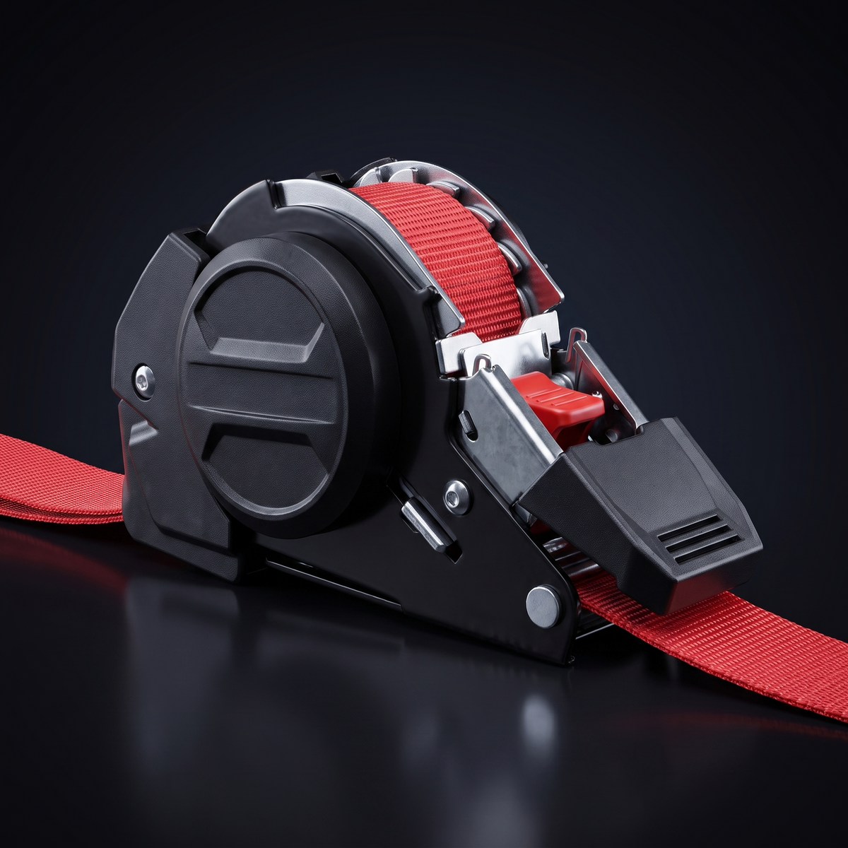 Bull Boulder Retractable Ratchet Straps 1" x 10'